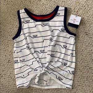 VINEYARD VINES (so, so darling top) knotted front